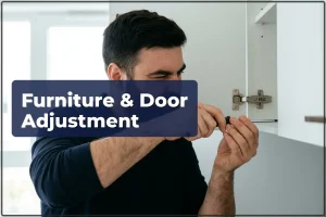 Furniture and Door Adjustment in Warsaw — Hinges, Fronts, Panels — HandyMan24 Warsaw