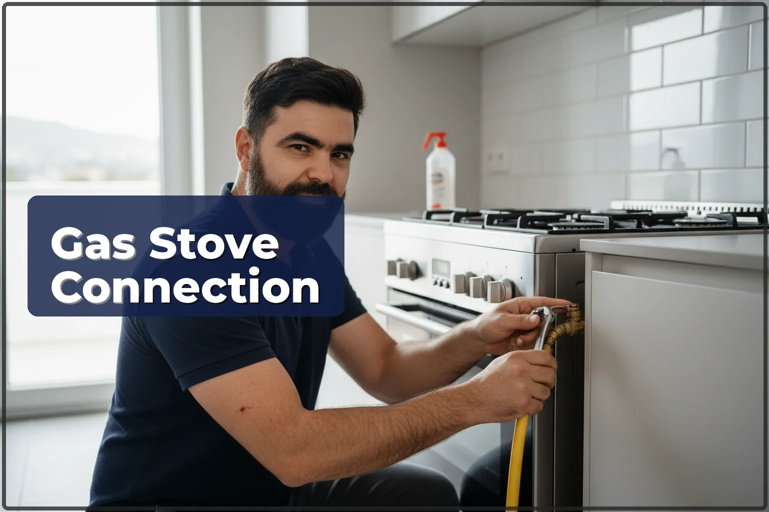 Gas Stove Connection in Warsaw