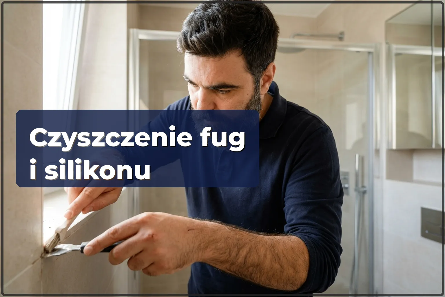 Czyszczenie fug i wymiana silikonu w Warszawie: płytki jak nowe