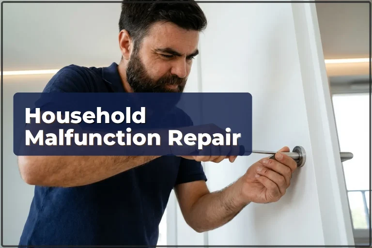 Household Malfunction Repair in Warsaw — Leaky Tap, Broken Handle, Squeaky Door