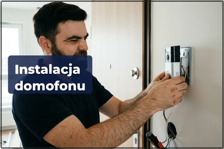Instalacja domofonu i wideodomofonu w Warszawie