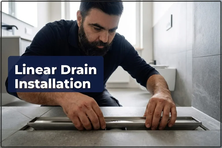 Linear Drain Installation in Warsaw – Professional Shower Floor Drain Service