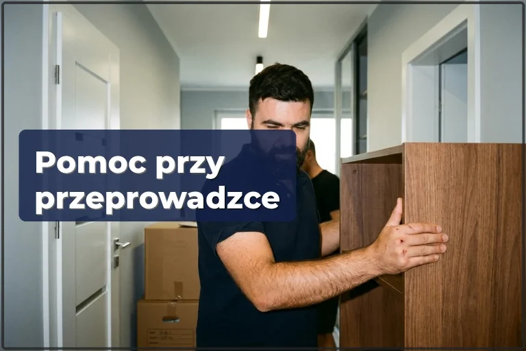 Pomoc przy przeprowadzce w Warszawie — wnoszenie, demontaż i montaż mebli