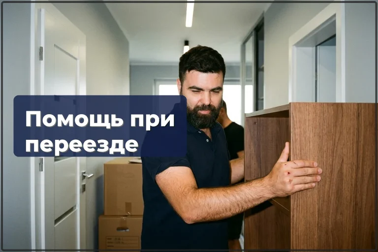 Помощь при переезде в Варшаве — грузчики, разборка и сборка мебели