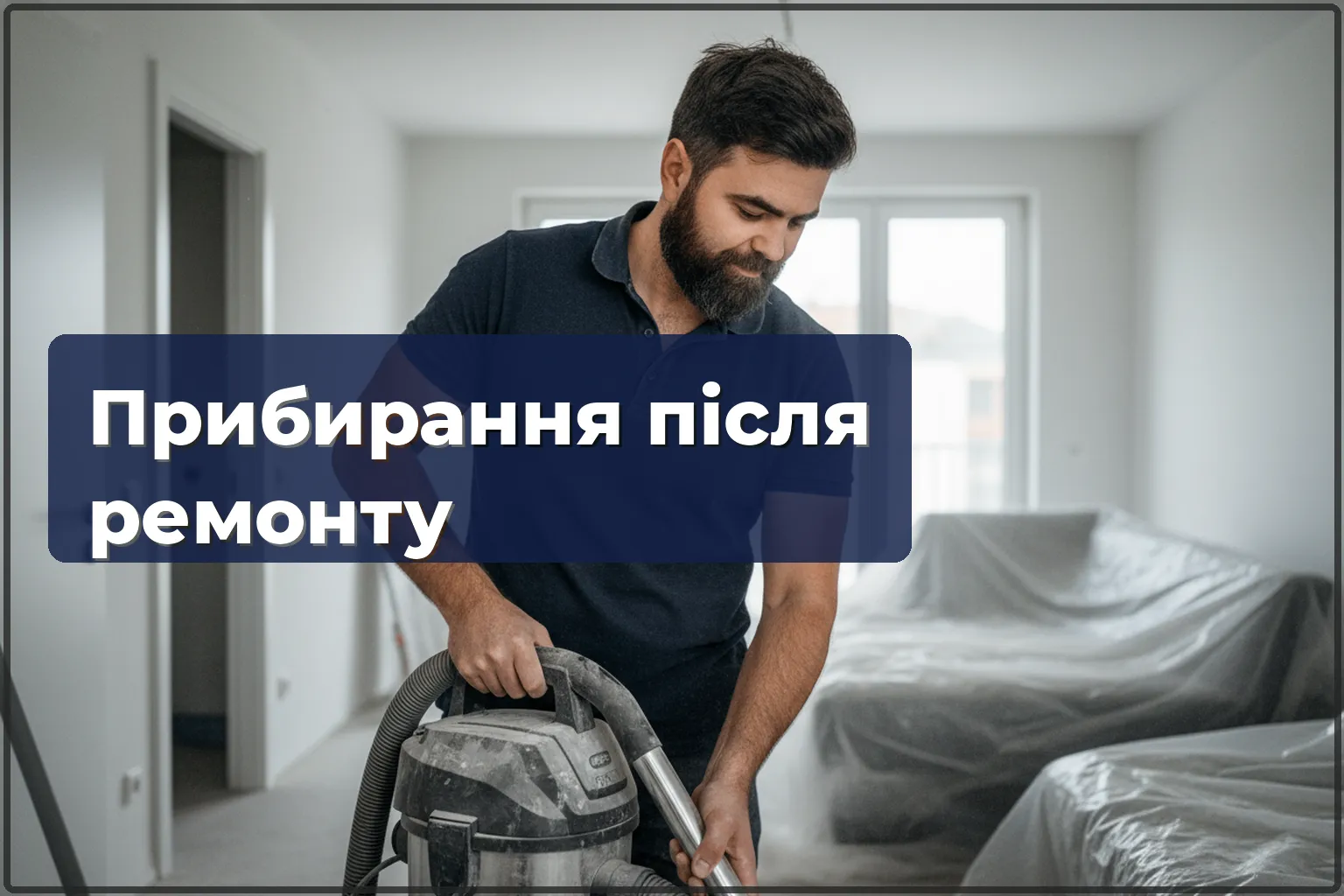Прибирання після ремонту у Варшаві