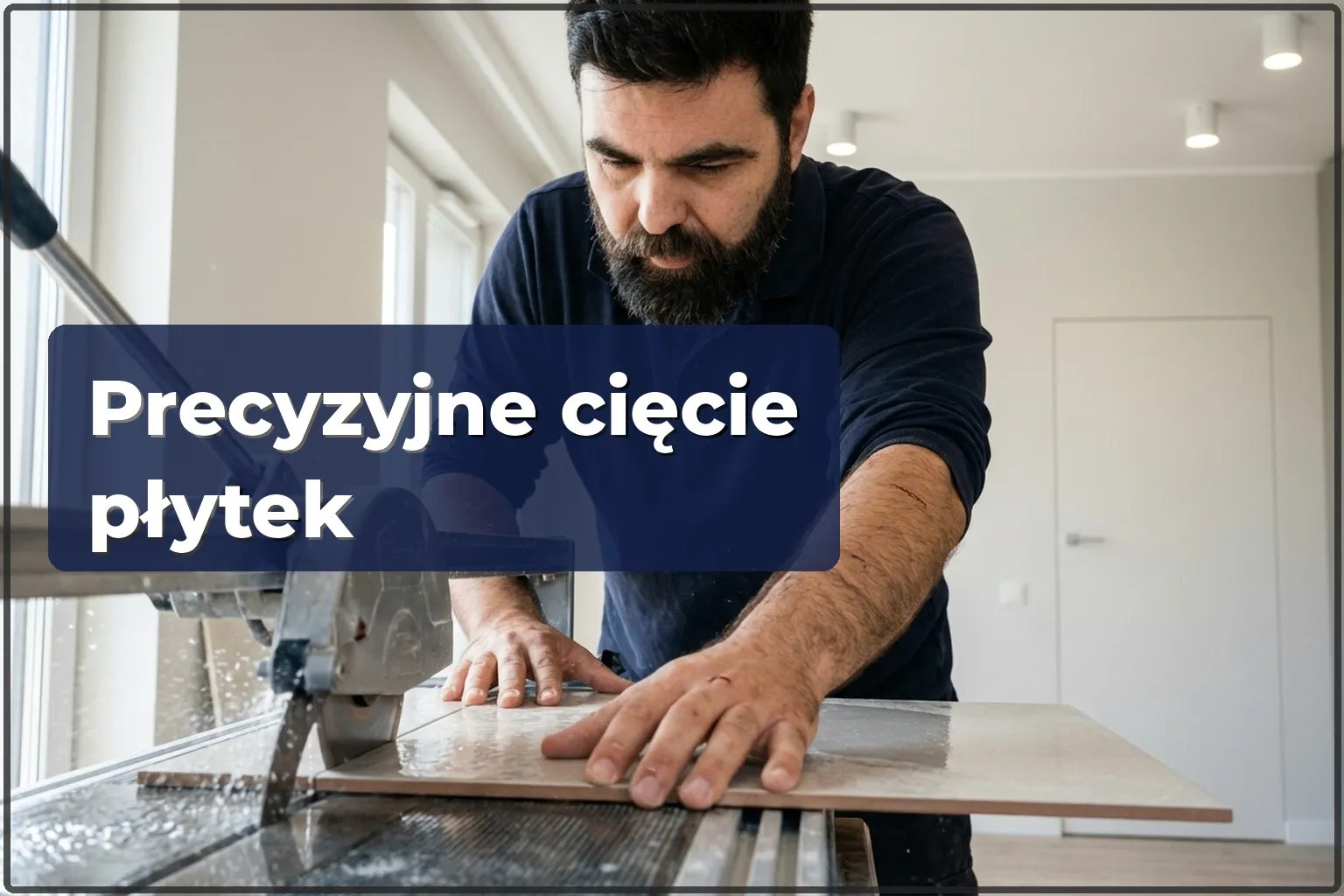 Precyzyjne cięcie płytek w Warszawie: wielki format i spieki kwarcowe
