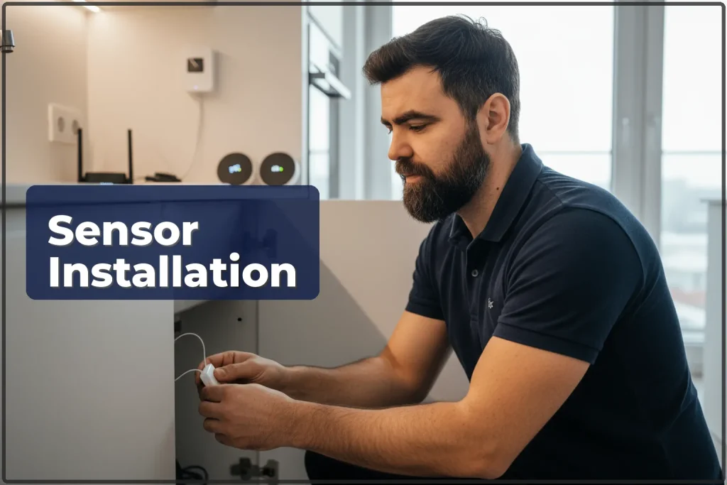 Leak and Motion Sensor Installation in Warsaw — HandyMan24 Warsaw