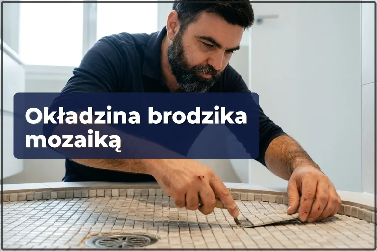 Okładzina brodzika mozaiką w Warszawie