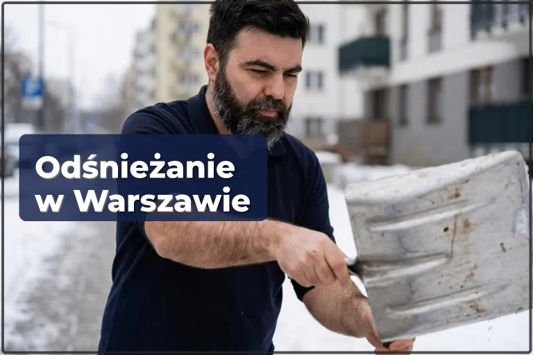 Odśnieżanie w Warszawie — chodniki, parkingi, tereny prywatne