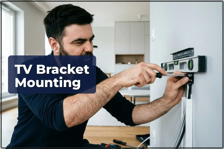 TV Bracket Mounting in Warsaw — Secure, Level, Done in One Visit