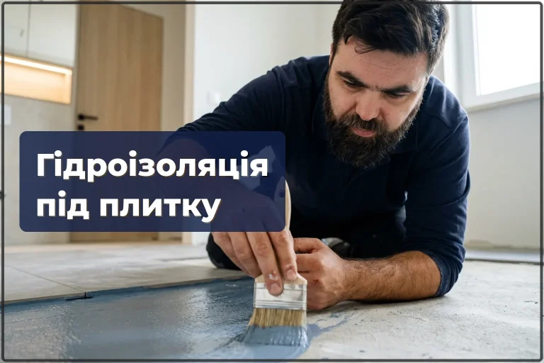 Гідроізоляція під плитку у Варшаві — захист від протікань