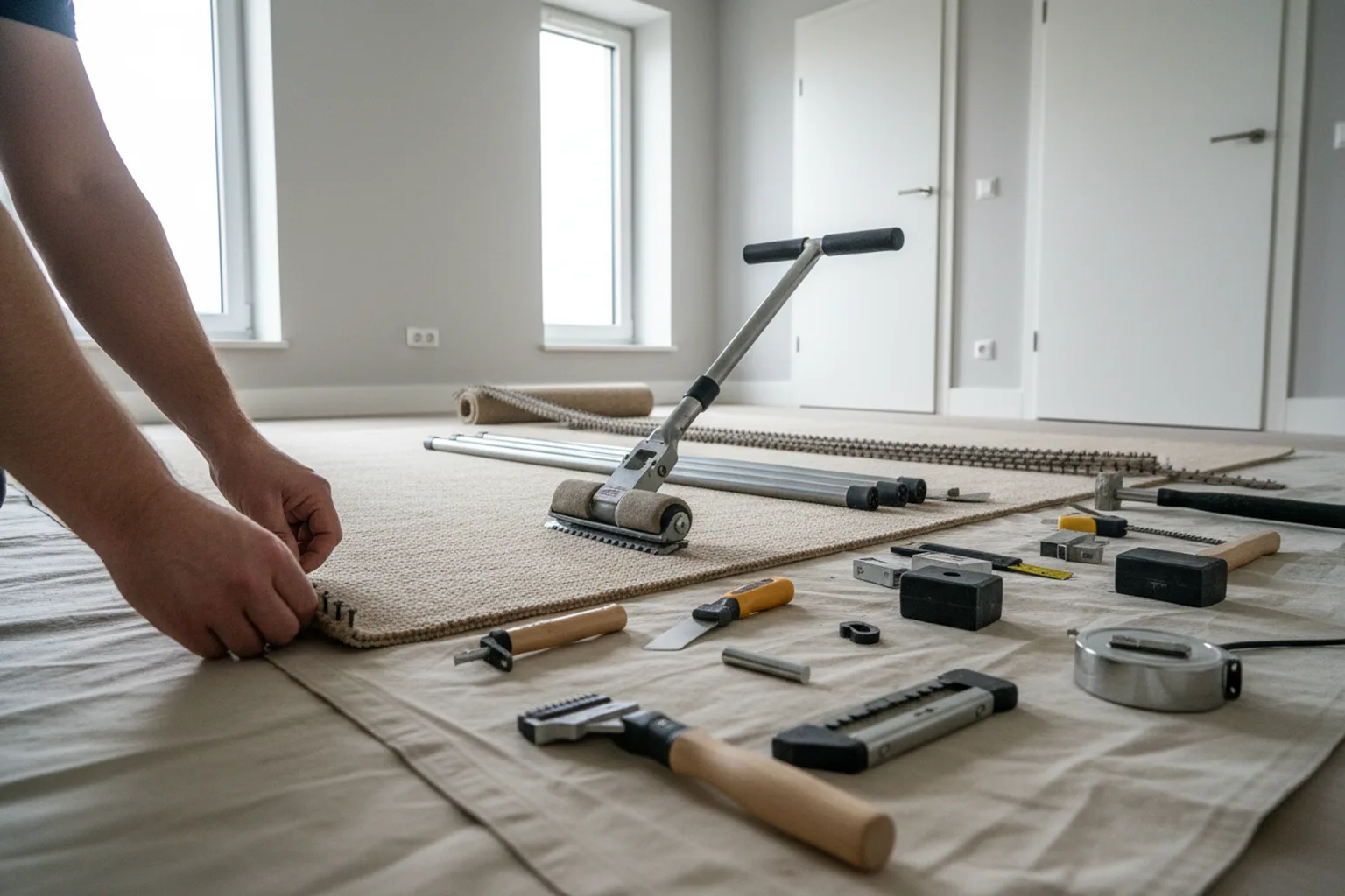 Укладка ковролина в Варшаве: кто выполняет работу