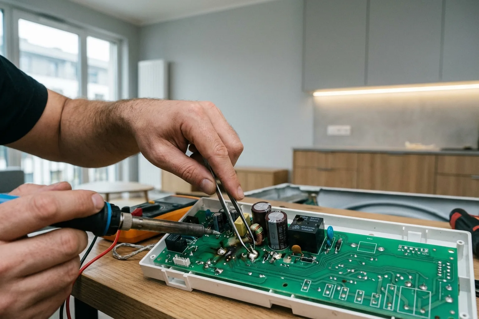 Washing Machine Control Module Repair in Warsaw, where it usually goes wrong