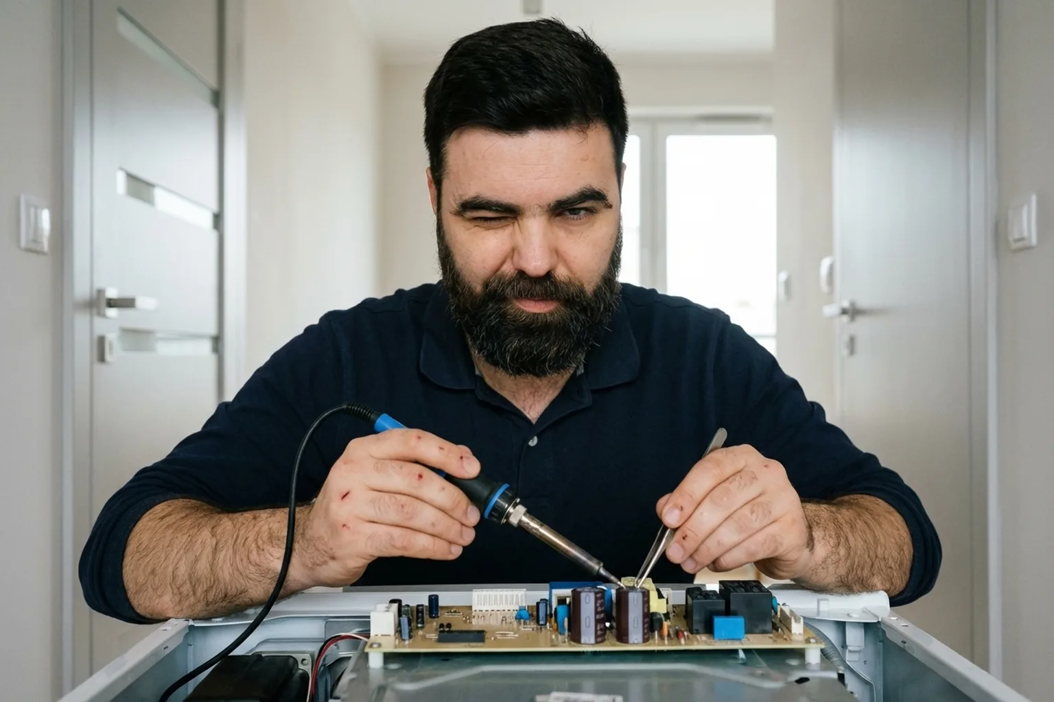 Ремонт модуля управления стиральной машины в Варшаве: как идёт работа