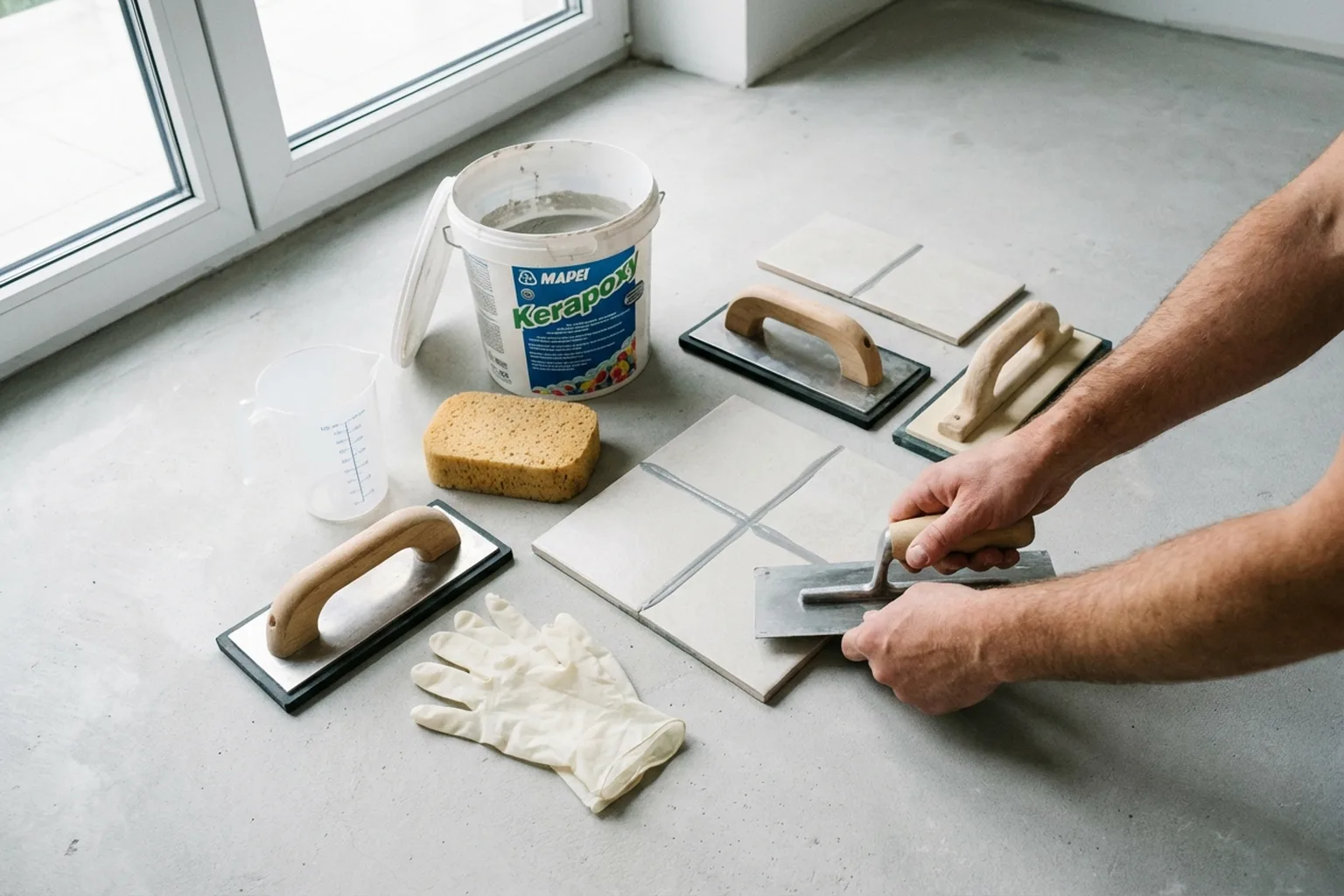 Epoxy Grout for Tiles in Warsaw: what affects the cost