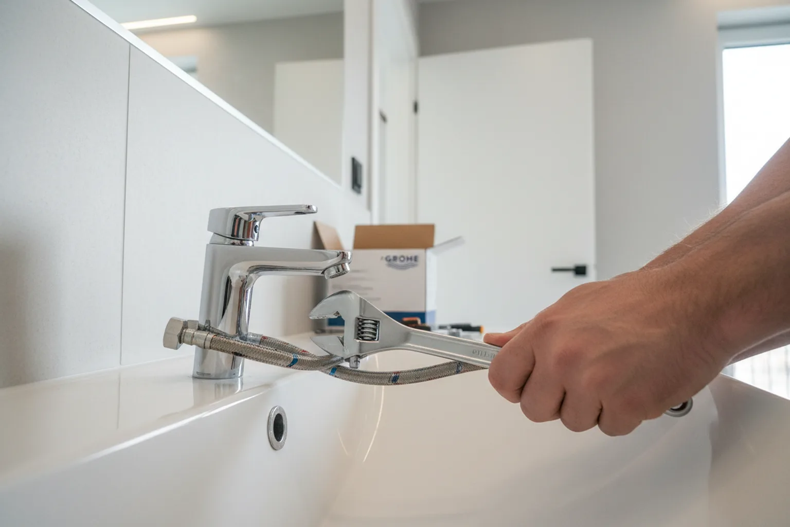Замена смесителя Grohe в Варшаве: частые ошибки