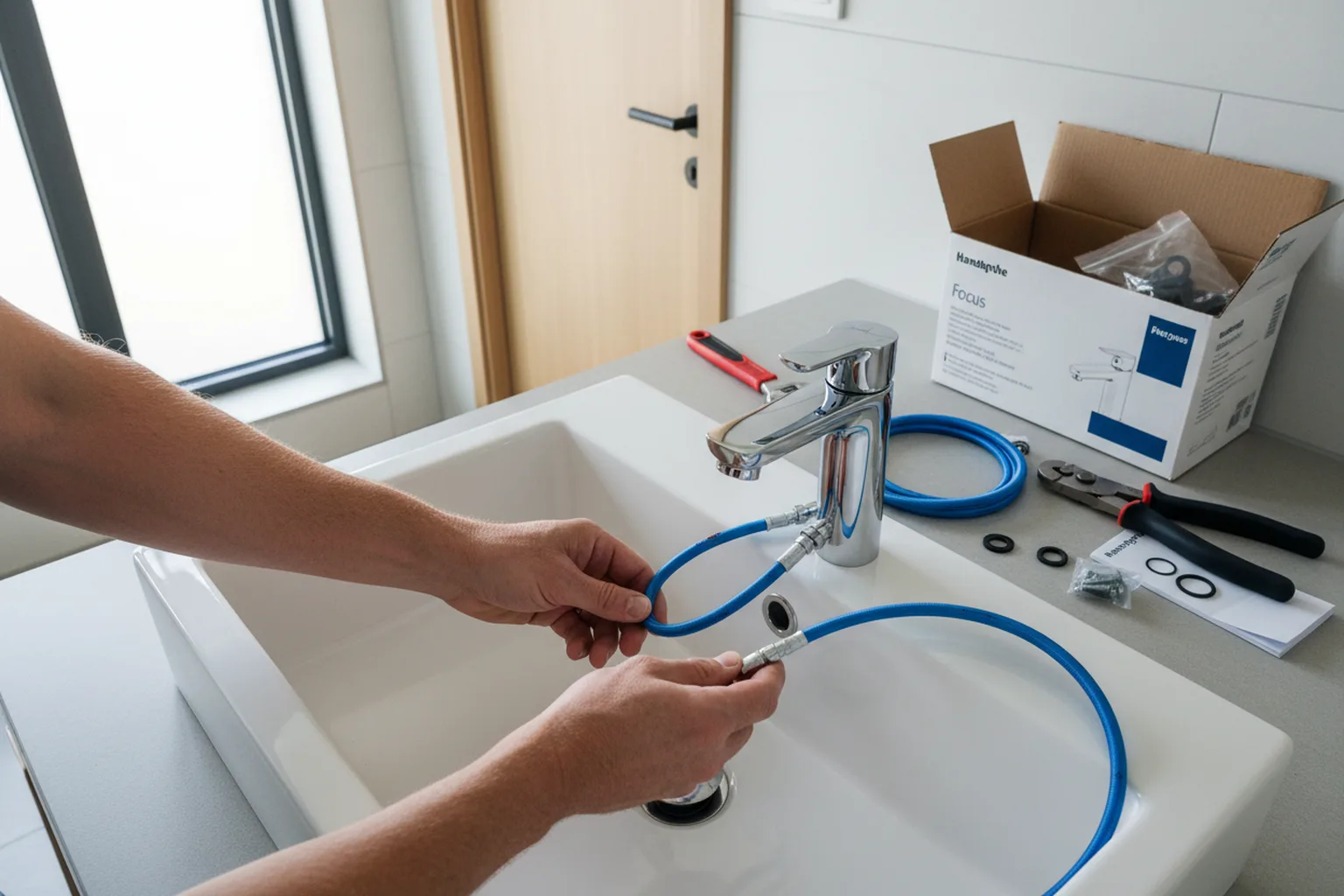 Замена смесителя Hansgrohe в Варшаве: объём работ и расчёт