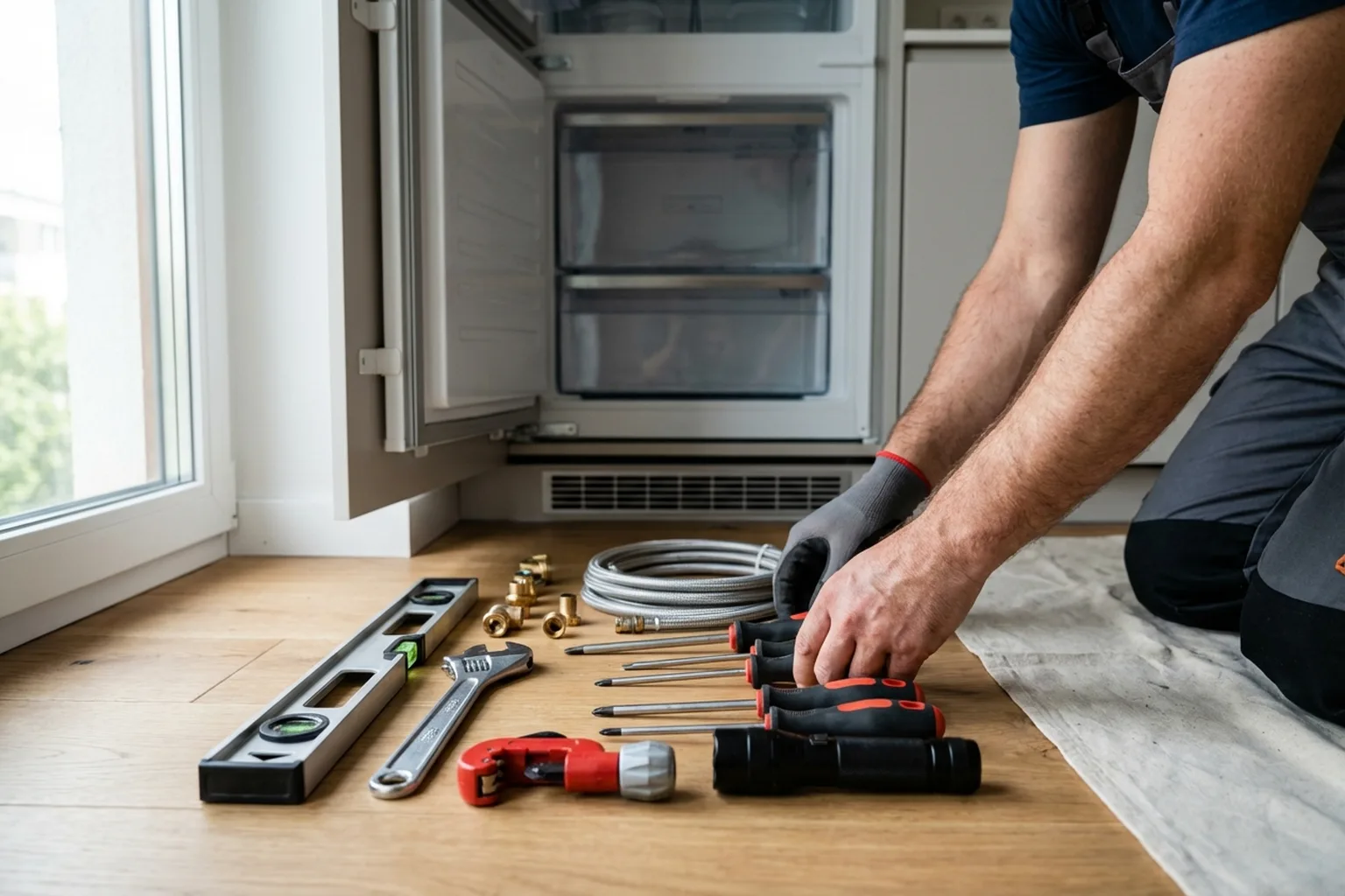 Fridge Connection in the Kitchen in Warsaw: who does the job