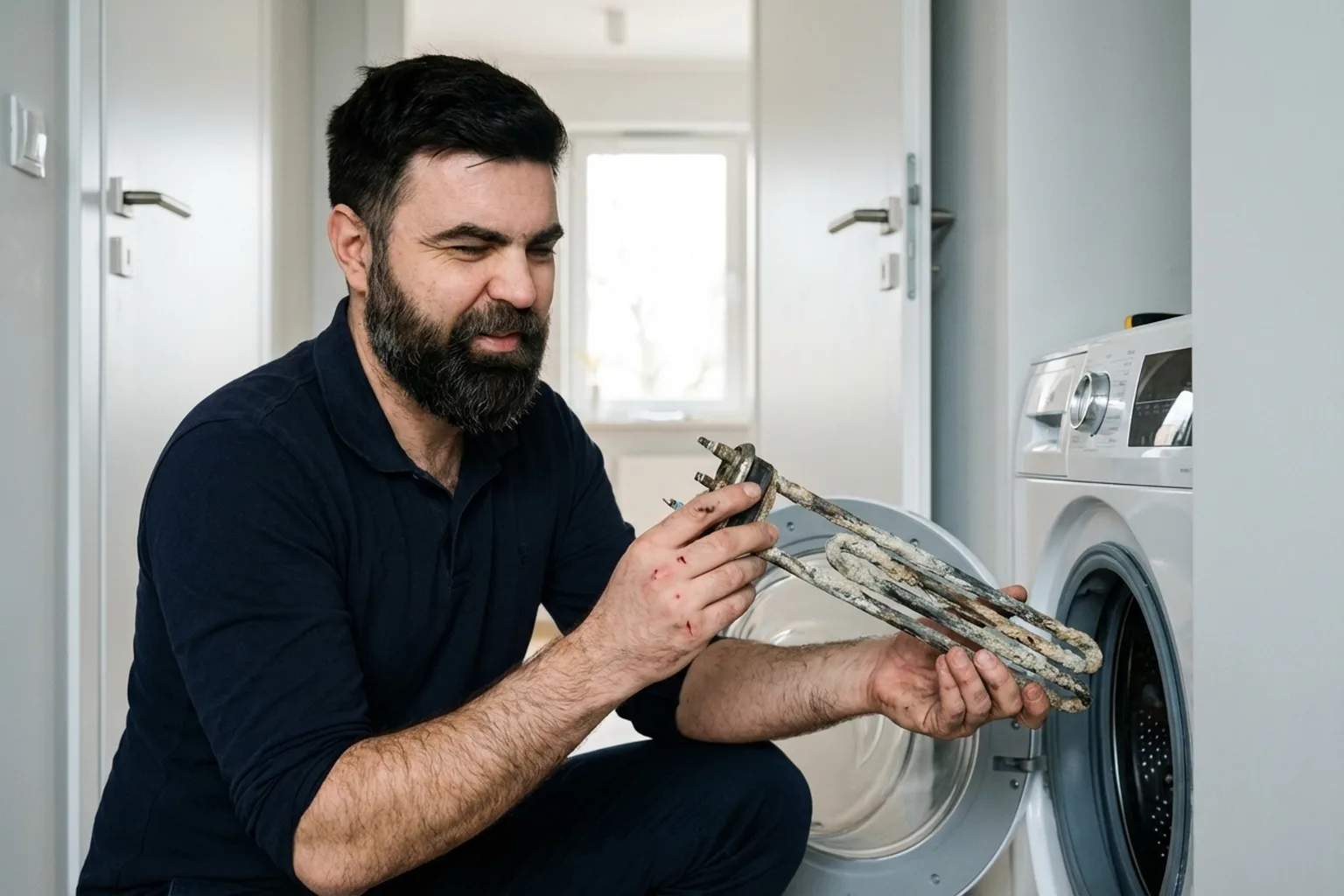 Washing Machine Heating Element Replacement in Warsaw: how the work goes