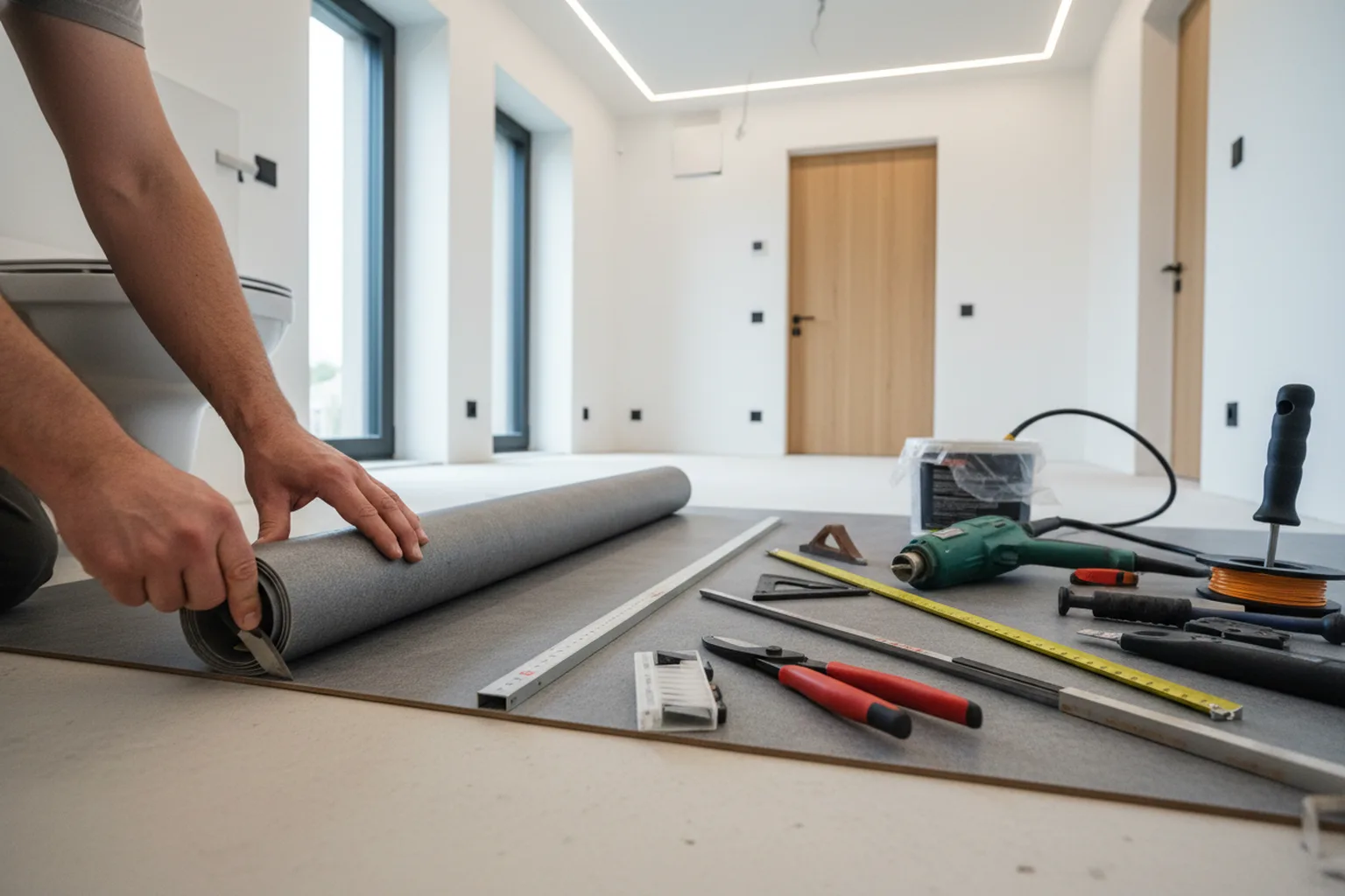 PVC flooring installation in Warsaw: who does the job