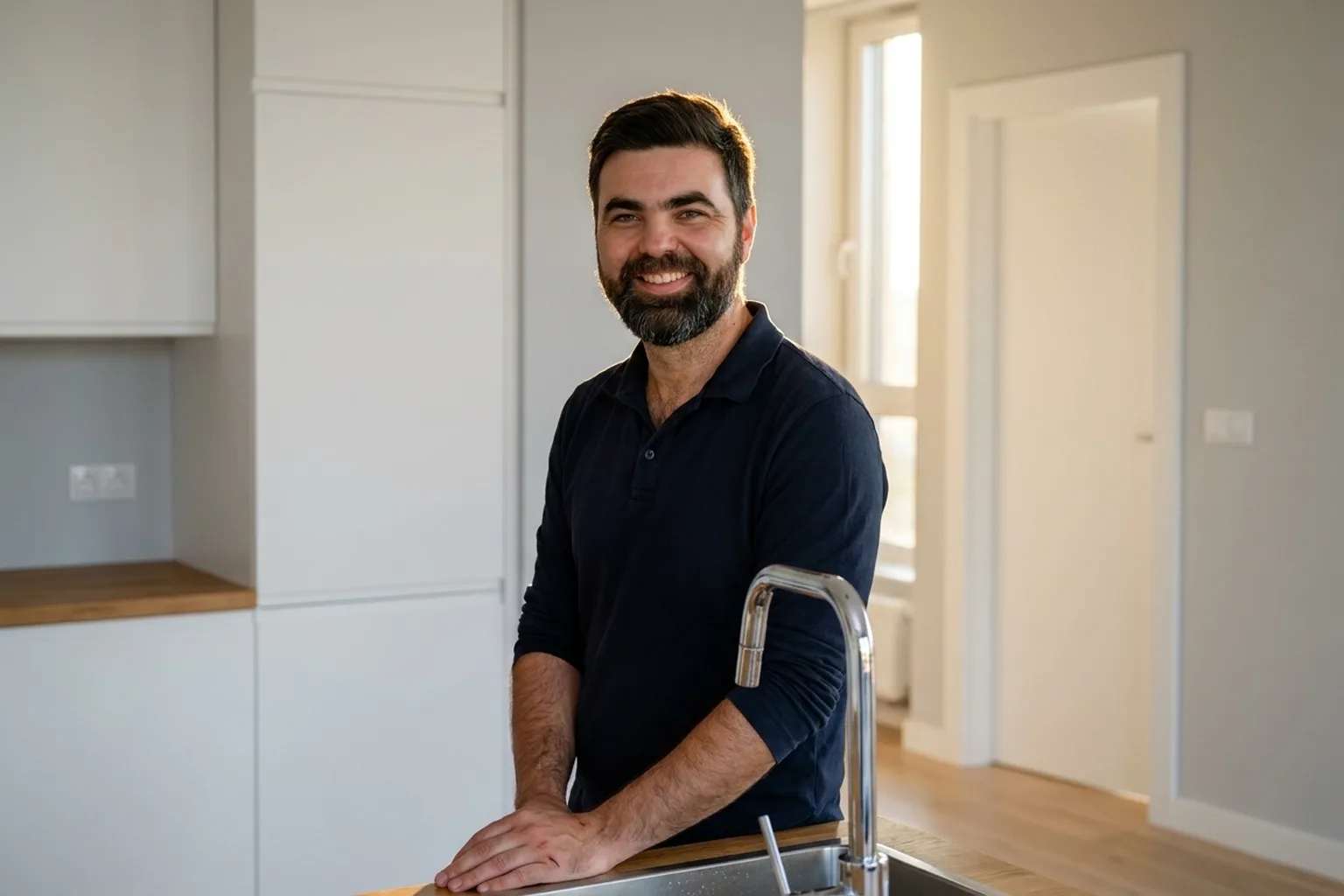 Ремонт кранів і сантехніки: майстер HandyMan24 за роботою