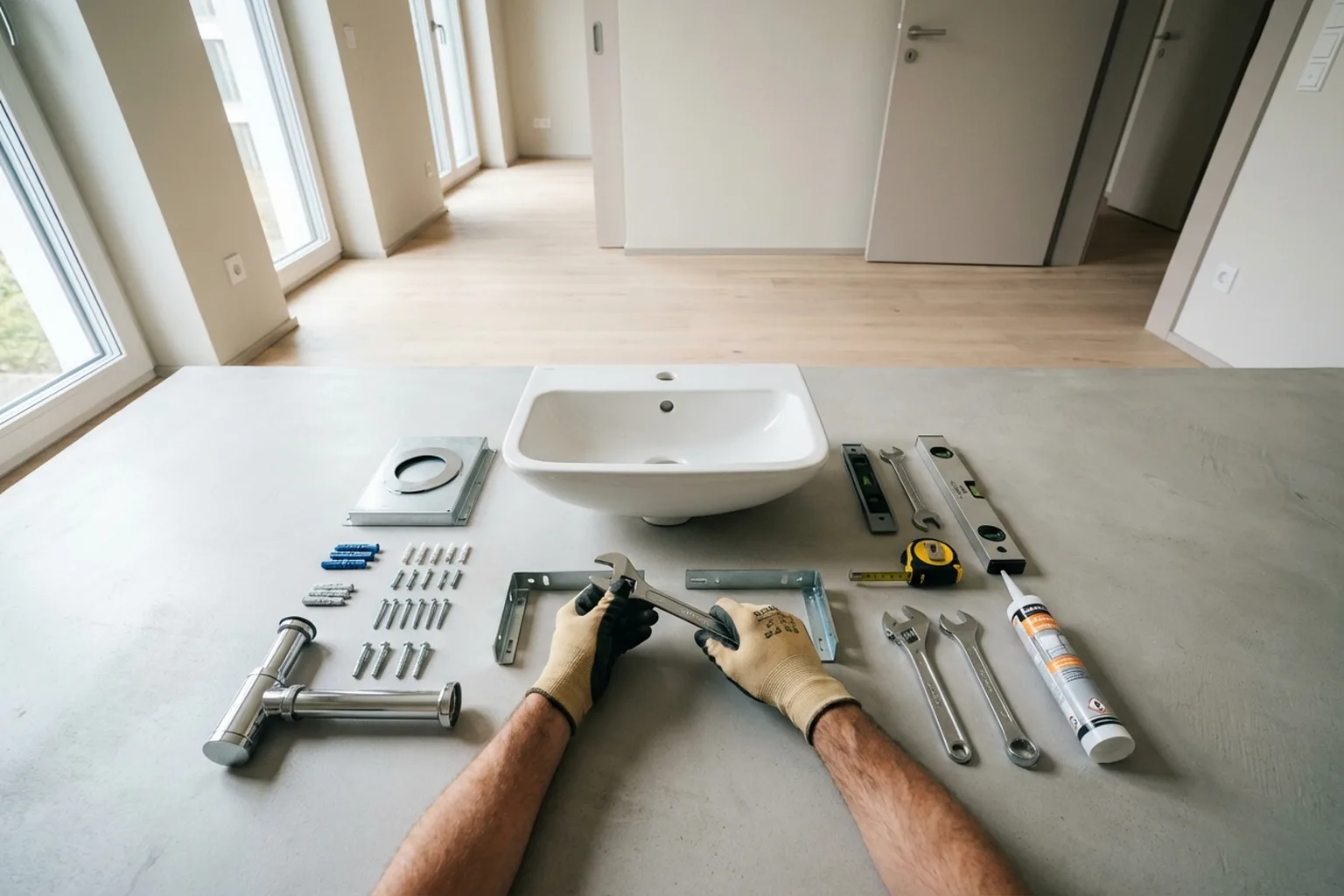 Washbasin Installation in Warsaw: what the price depends on