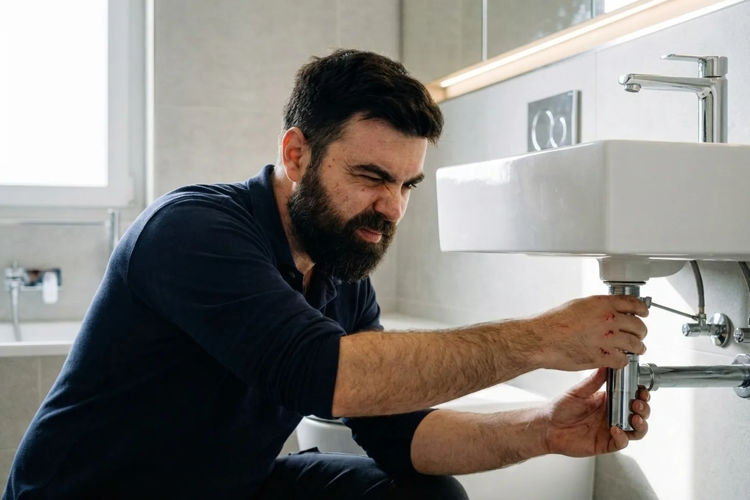 Washbasin Installation in Warsaw: order of the steps