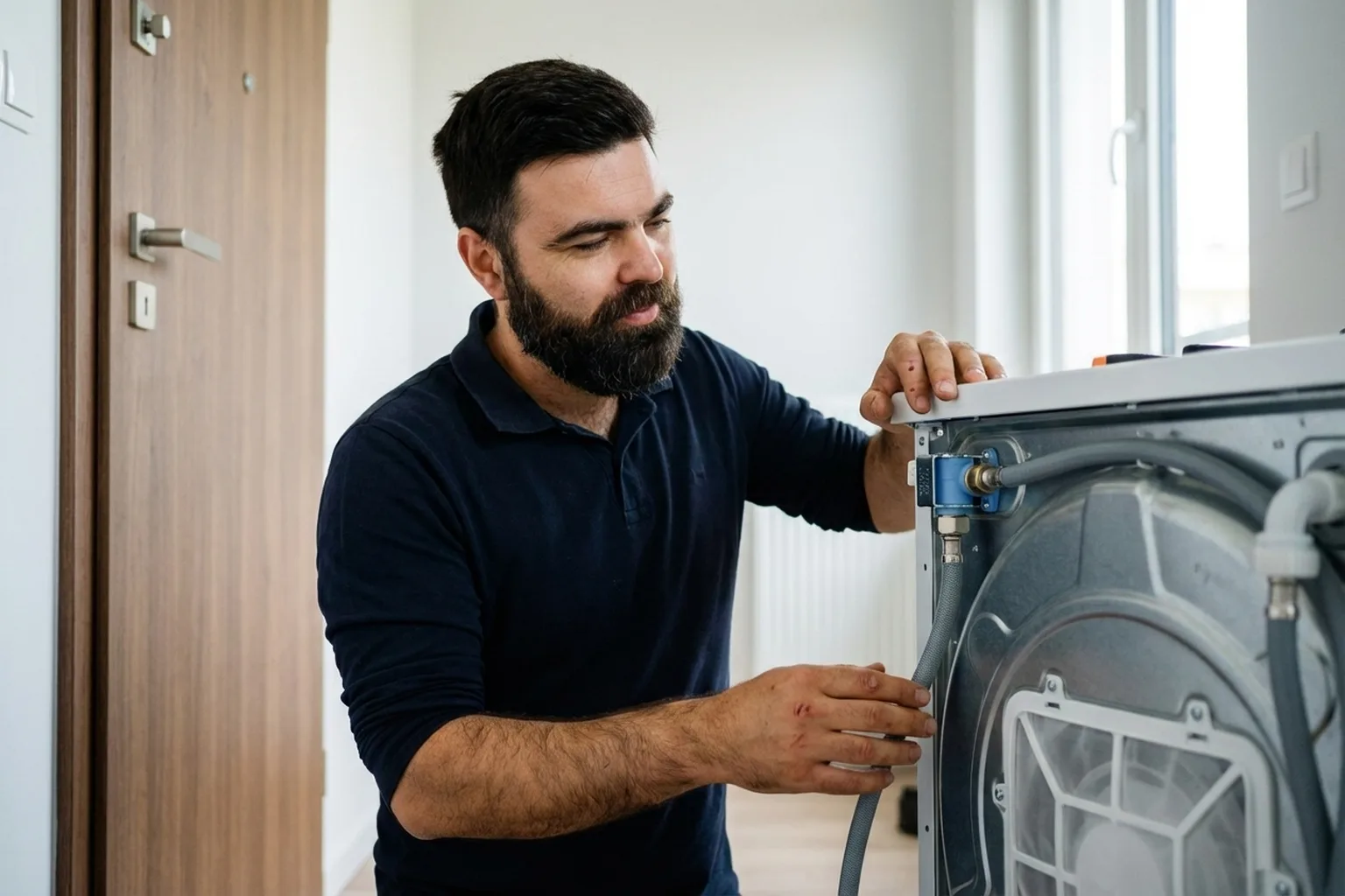 Washing Machine Water Inlet Valve Replacement in Warsaw: an example of finished work