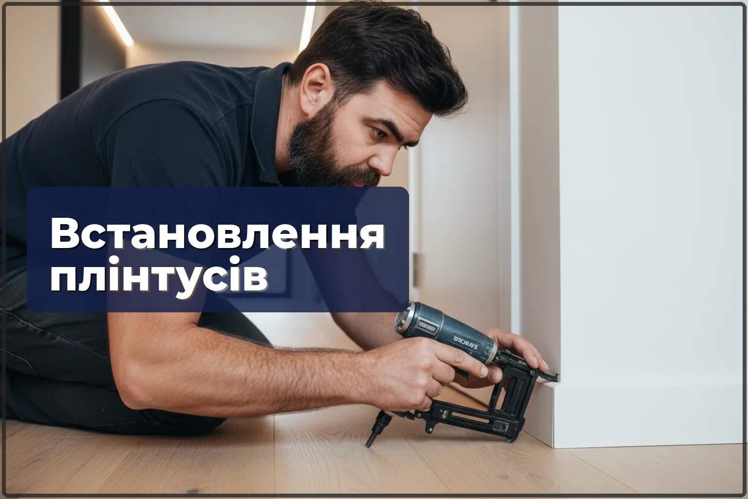 Монтаж підлогових плінтусів у Варшаві — акуратна фінішна деталь — HandyMan24 Варшава