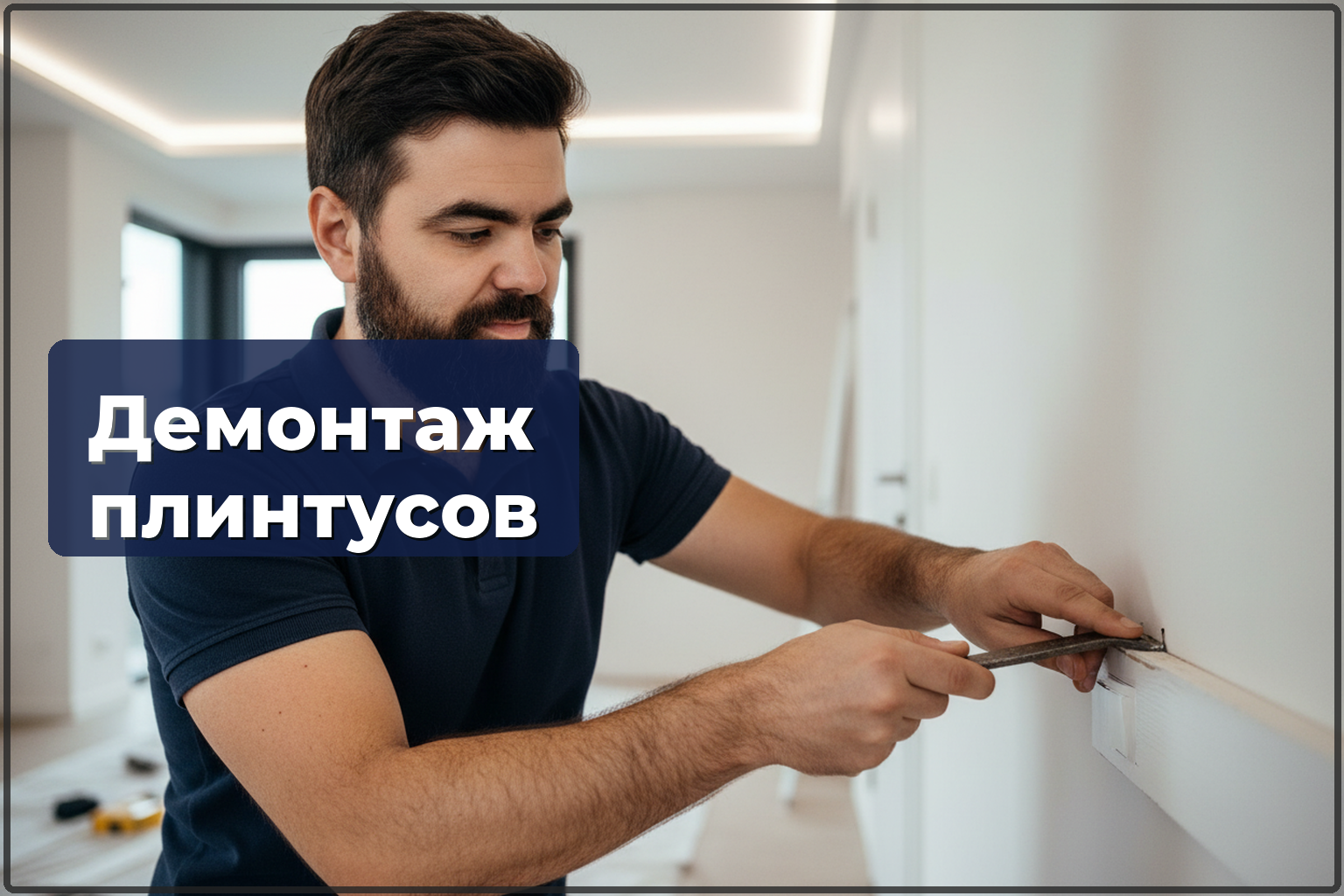 Демонтаж напольных плинтусов в Варшаве — аккуратно и без следов — HandyMan24 Варшава