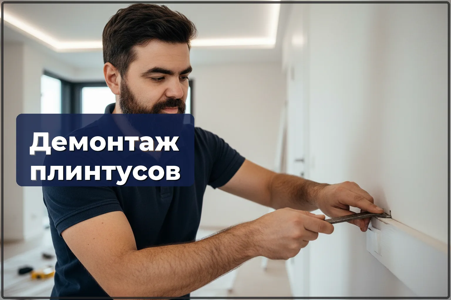 Демонтаж напольных плинтусов в Варшаве — аккуратно и без следов — HandyMan24 Варшава