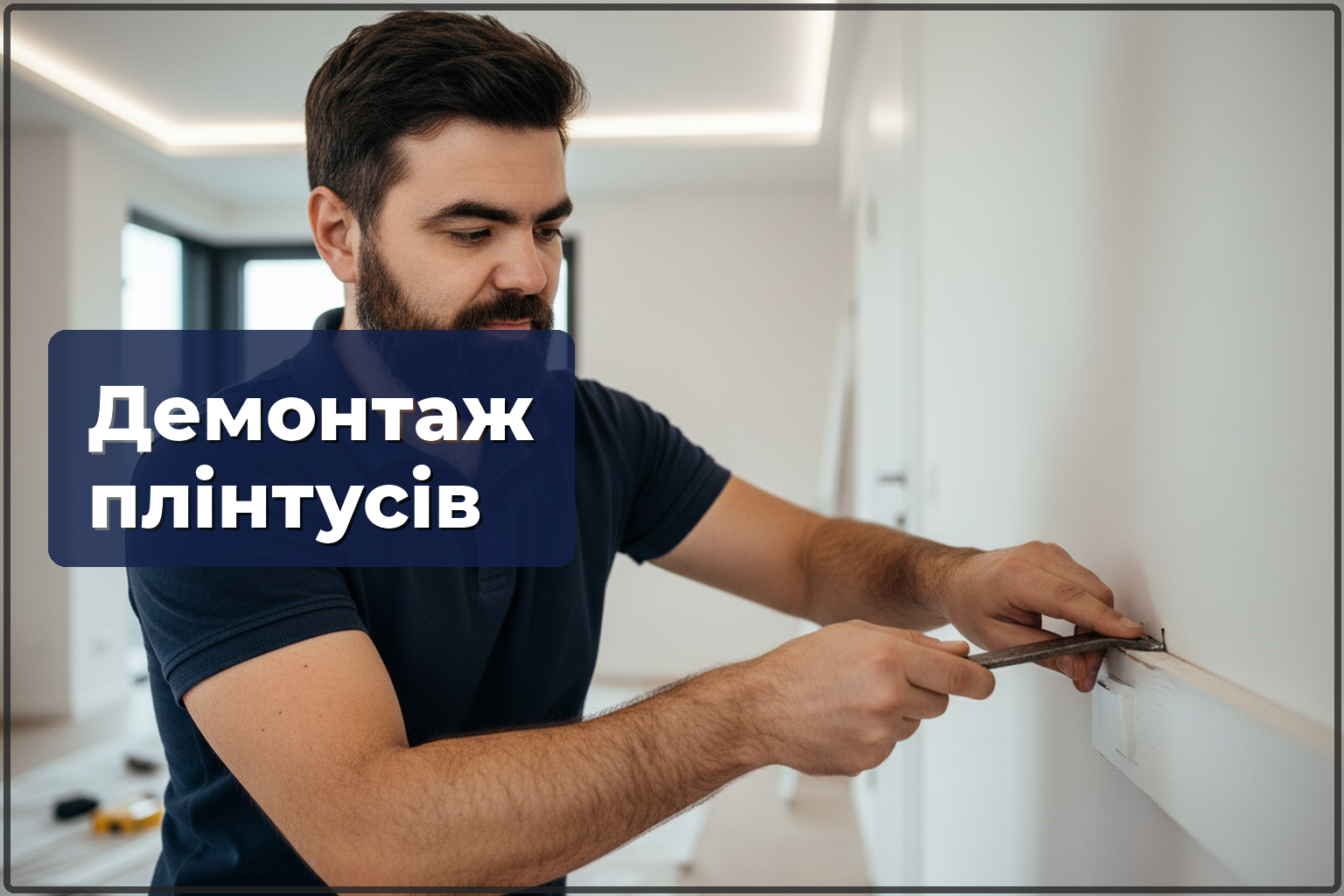 Демонтаж підлогових плінтусів у Варшаві — акуратно та без слідів — HandyMan24 Варшава