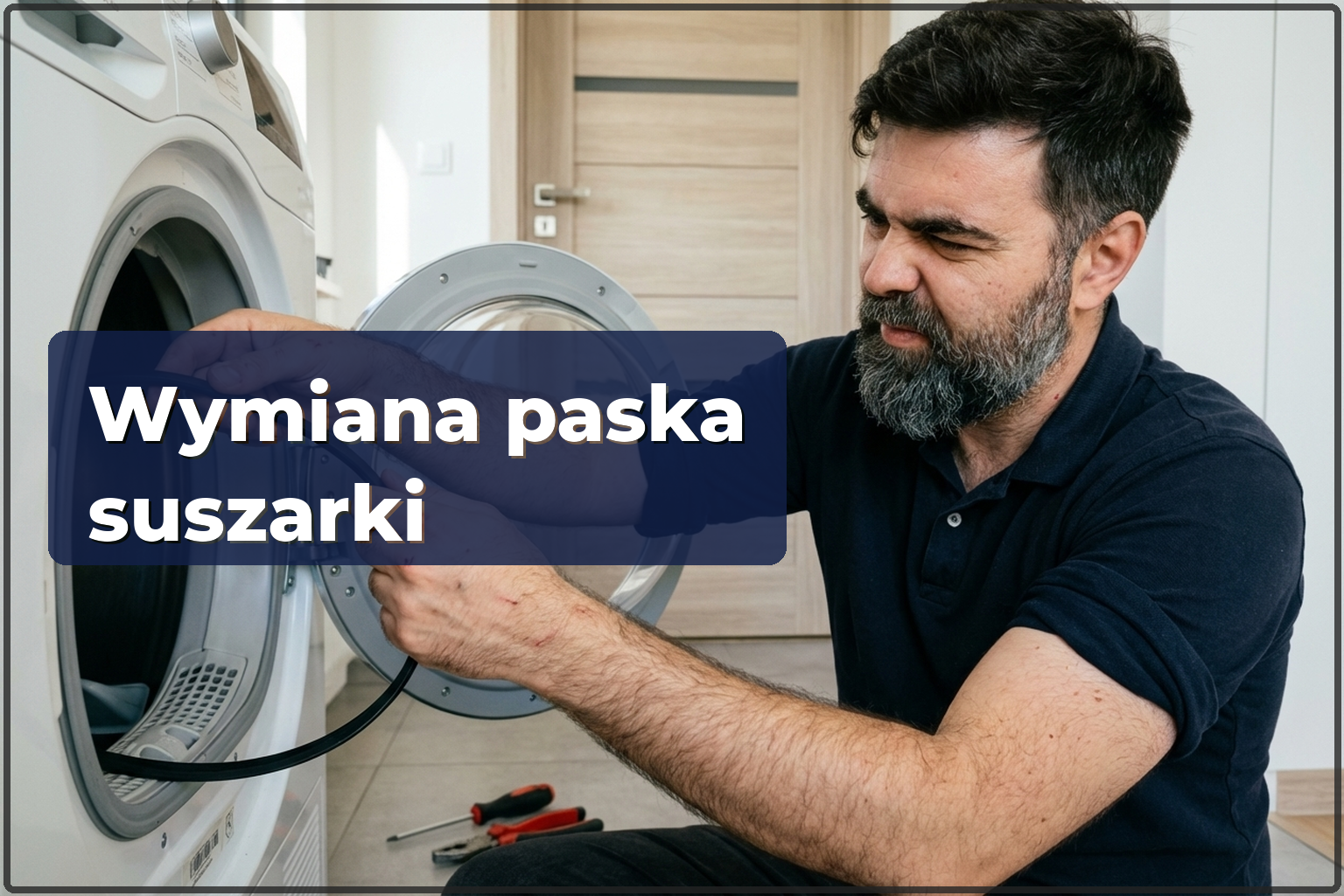 Wymiana paska suszarki w Warszawie — HandyMan24 Warszawa