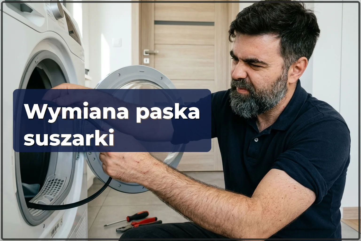 Wymiana paska suszarki w Warszawie — HandyMan24 Warszawa