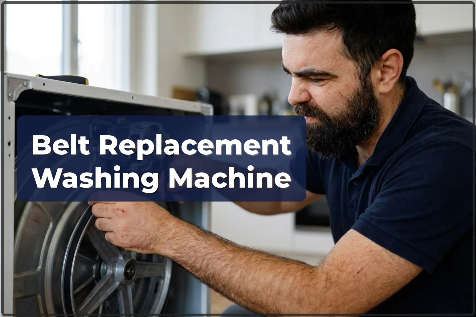 Washing Machine Belt Replacement in Warsaw — HandyMan24 Warsaw