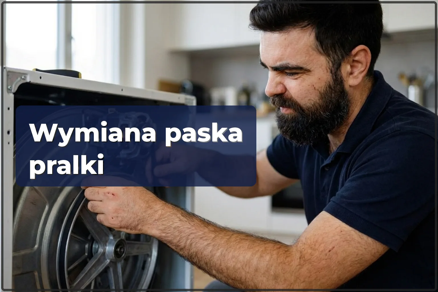 Wymiana paska pralki w Warszawie — HandyMan24 Warszawa