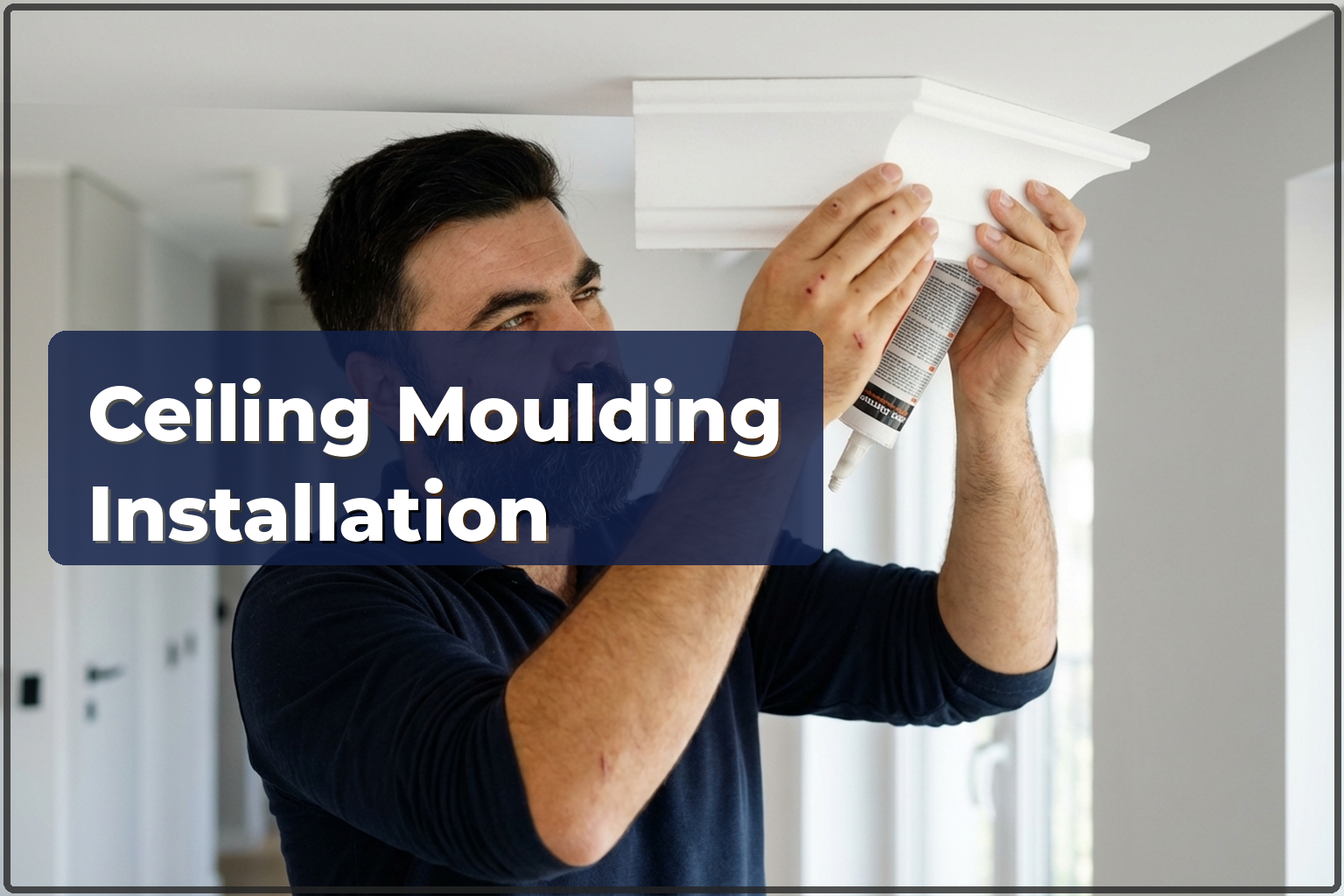 Ceiling moulding installation in Warsaw — the finishing touch — HandyMan24 Warsaw