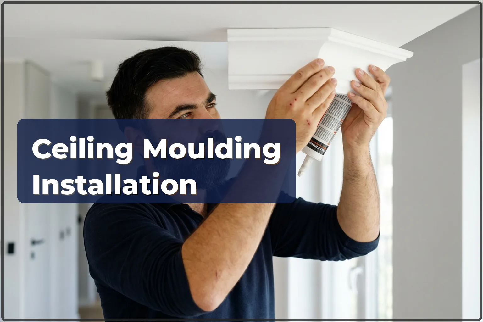Ceiling moulding installation in Warsaw — the finishing touch — HandyMan24 Warsaw
