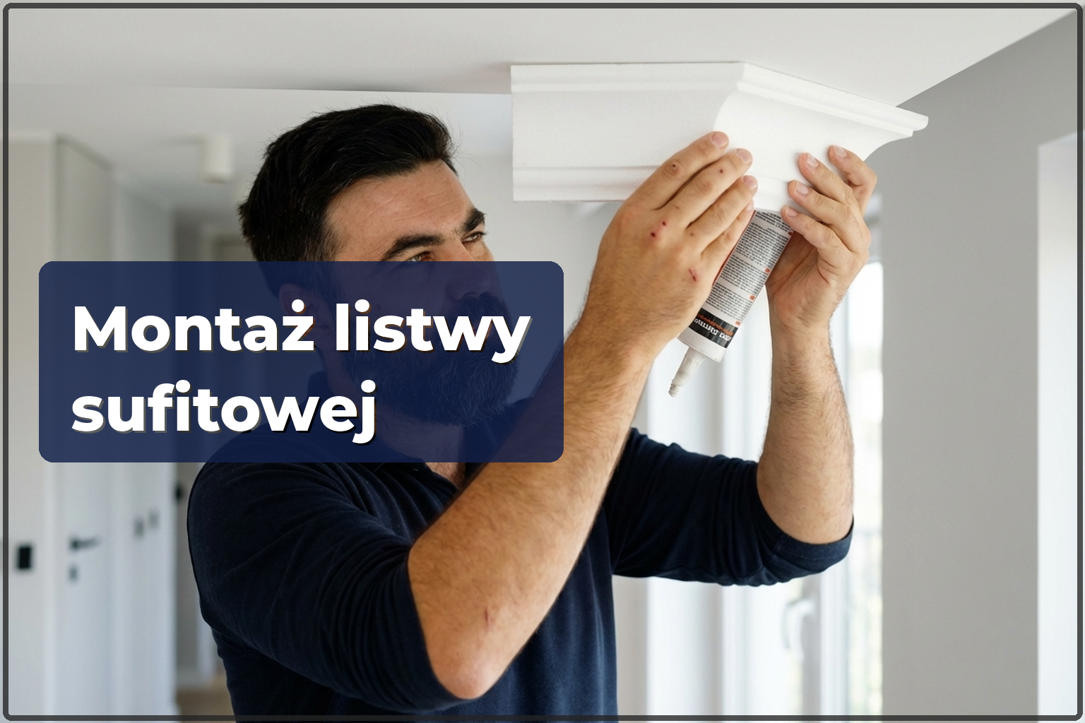 Montaż listew sufitowych w Warszawie — wykończeniowy detal remontu — HandyMan24 Warszawa
