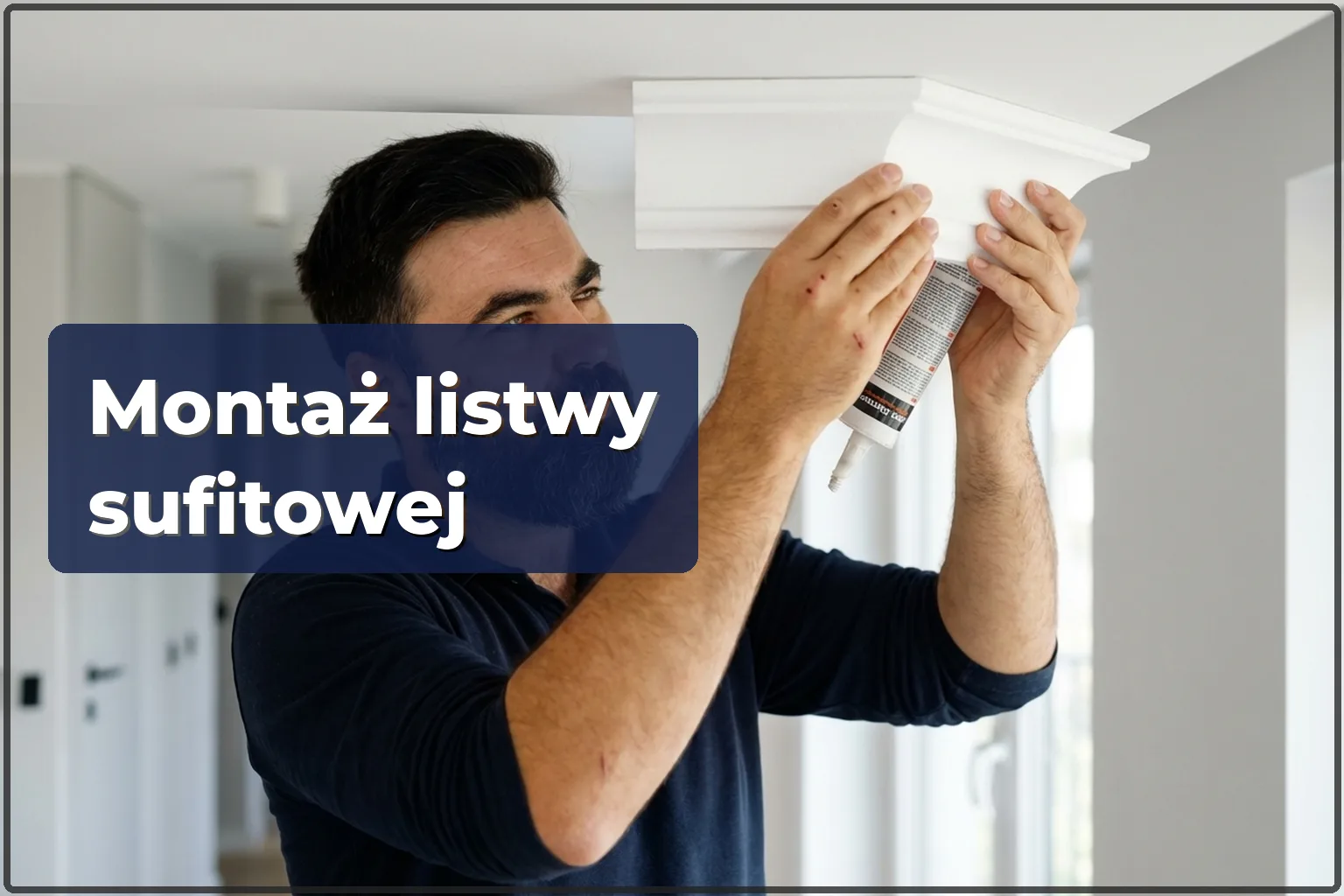 Montaż listew sufitowych w Warszawie — wykończeniowy detal remontu — HandyMan24 Warszawa