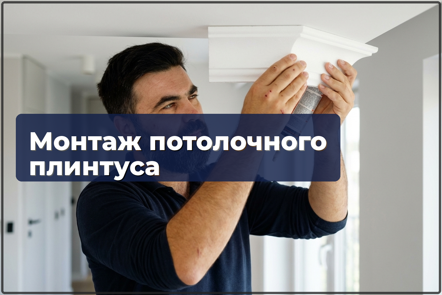 Монтаж потолочных плинтусов в Варшаве — завершающий штрих ремонта — HandyMan24 Варшава