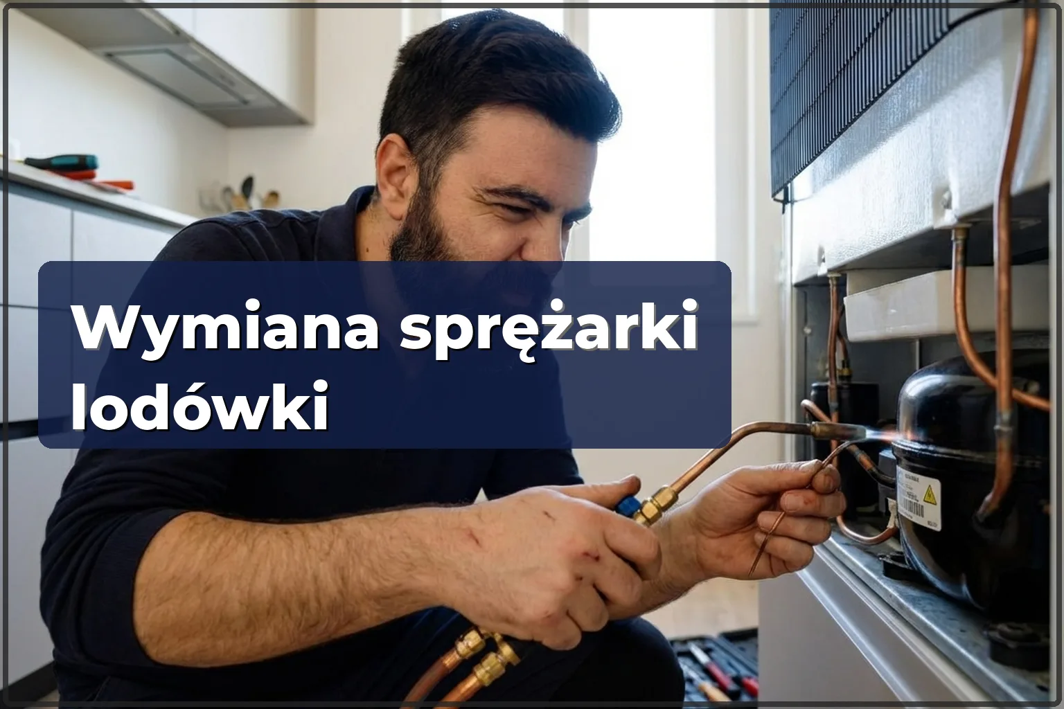Wymiana sprężarki lodówki w Warszawie — HandyMan24 Warszawa