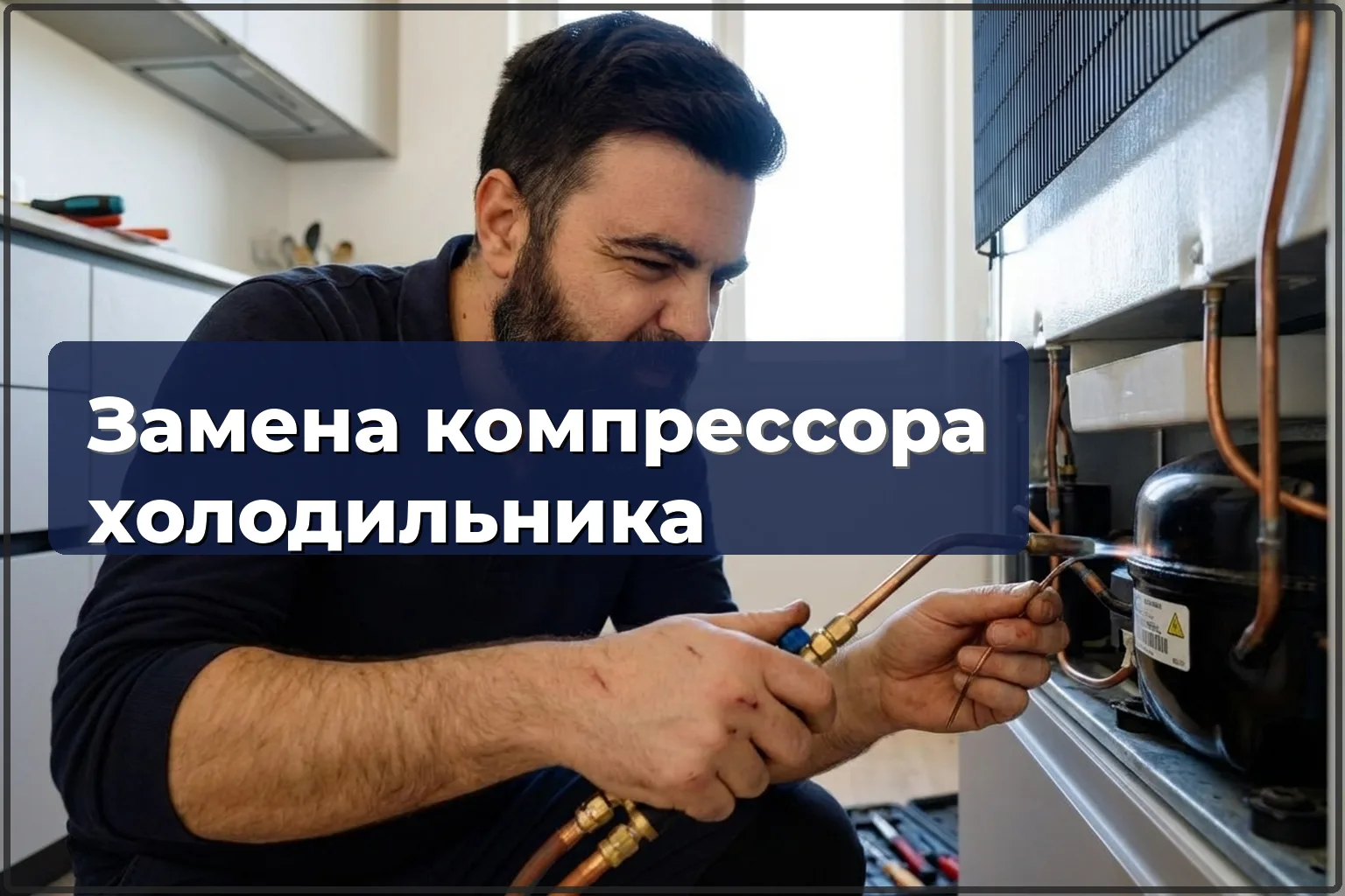 Замена компрессора холодильника в Варшаве — HandyMan24 Варшава