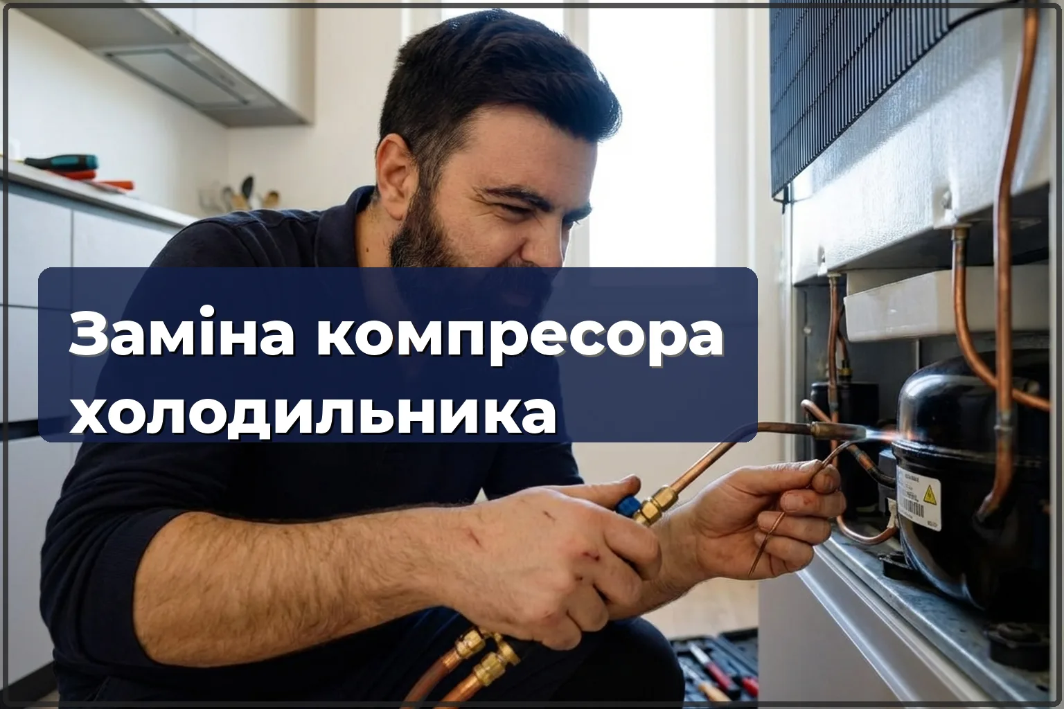 Заміна компресора холодильника у Варшаві — HandyMan24 Варшава