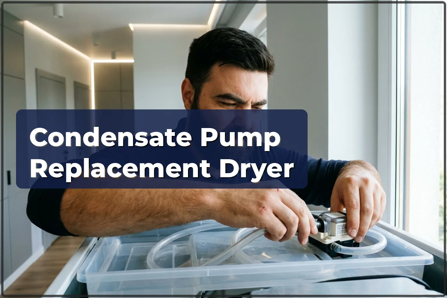 Dryer Condensate Pump Replacement in Warsaw — HandyMan24 Warsaw