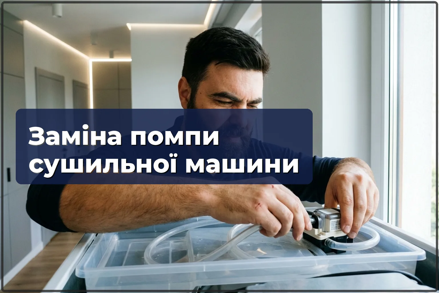 Заміна помпи конденсату сушильної машини у Варшаві — HandyMan24 Варшава