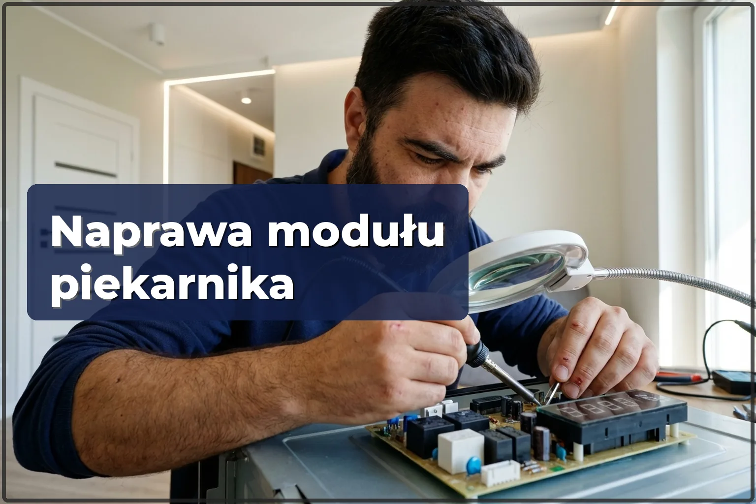 Naprawa modułu sterującego piekarnika w Warszawie — HandyMan24 Warszawa