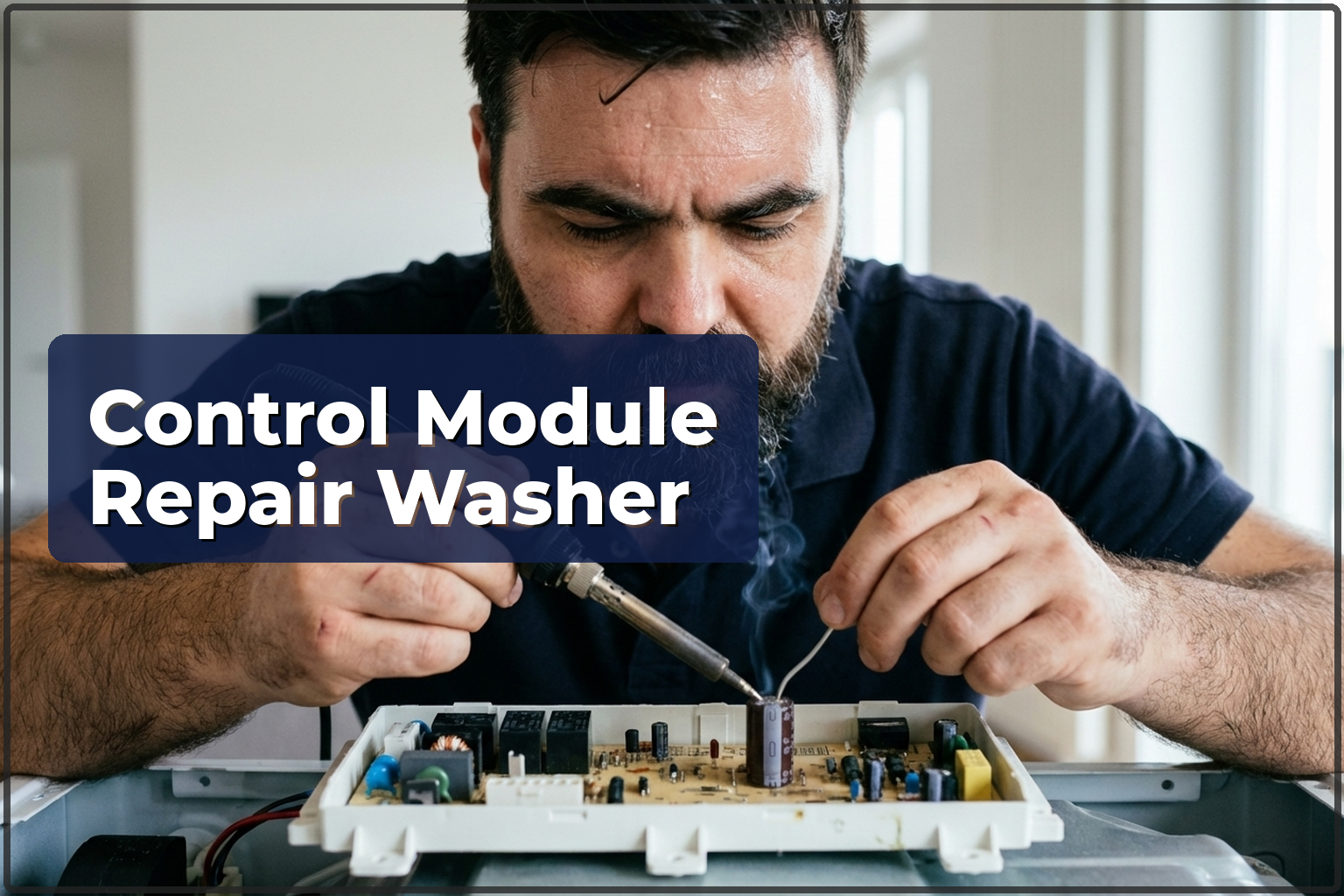 Washing Machine Control Module Repair in Warsaw — HandyMan24 Warsaw