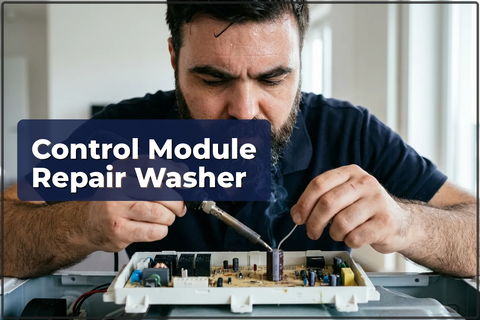 Washing Machine Control Module Repair in Warsaw — HandyMan24 Warsaw