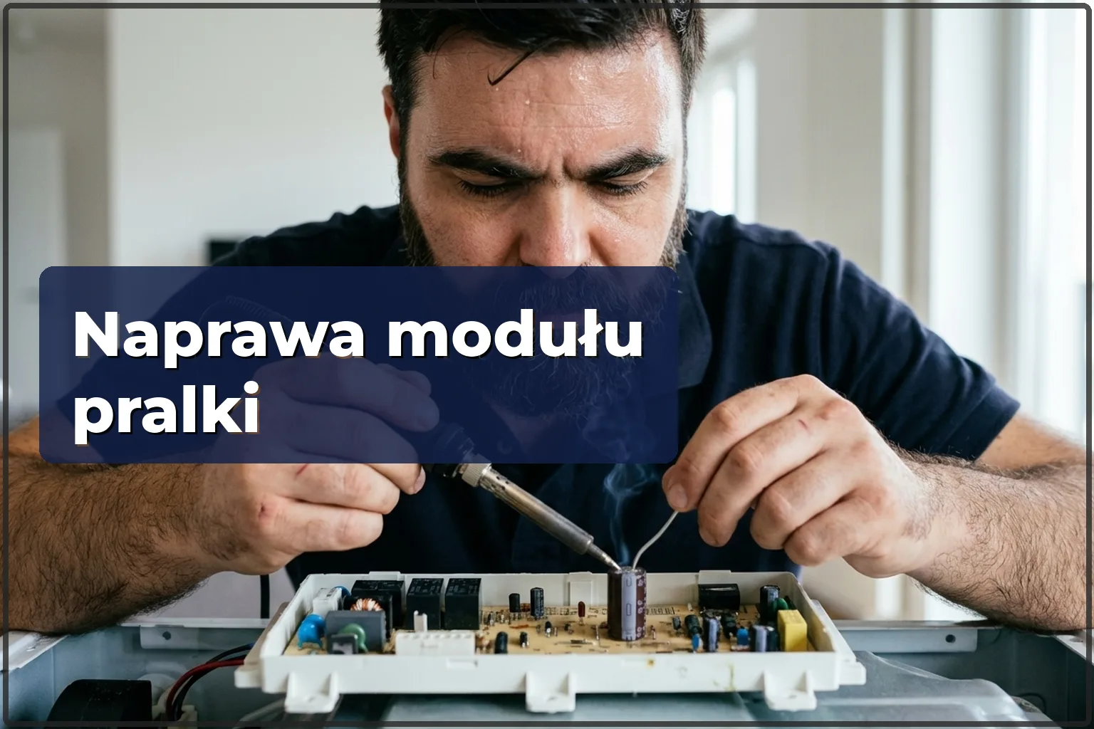 Naprawa modułu pralki w Warszawie — HandyMan24 Warszawa